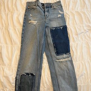 BDG Patch Jeans High Rise